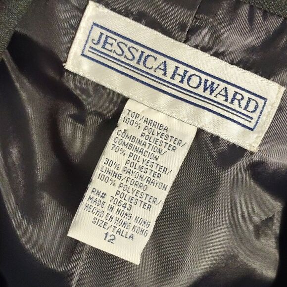 Jessica Howard Embroidered Women's Blazer - Picture 7 of 8